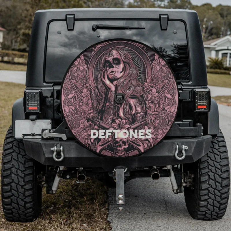 Deftones — housse de roue de secours personnalisée par Wheel Shell