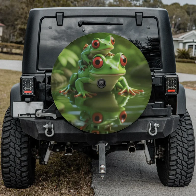Frogs Spare Tire Cover