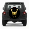 Nordic Gold Mask Spare Tire Cover
