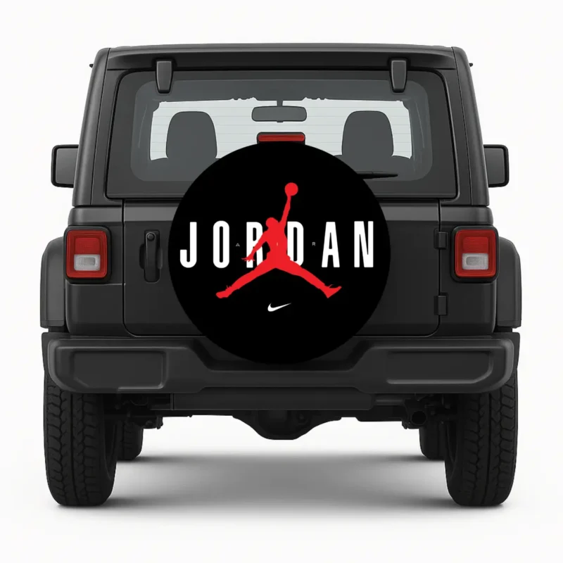 Jordan — custom spare tire cover by Wheel Shell