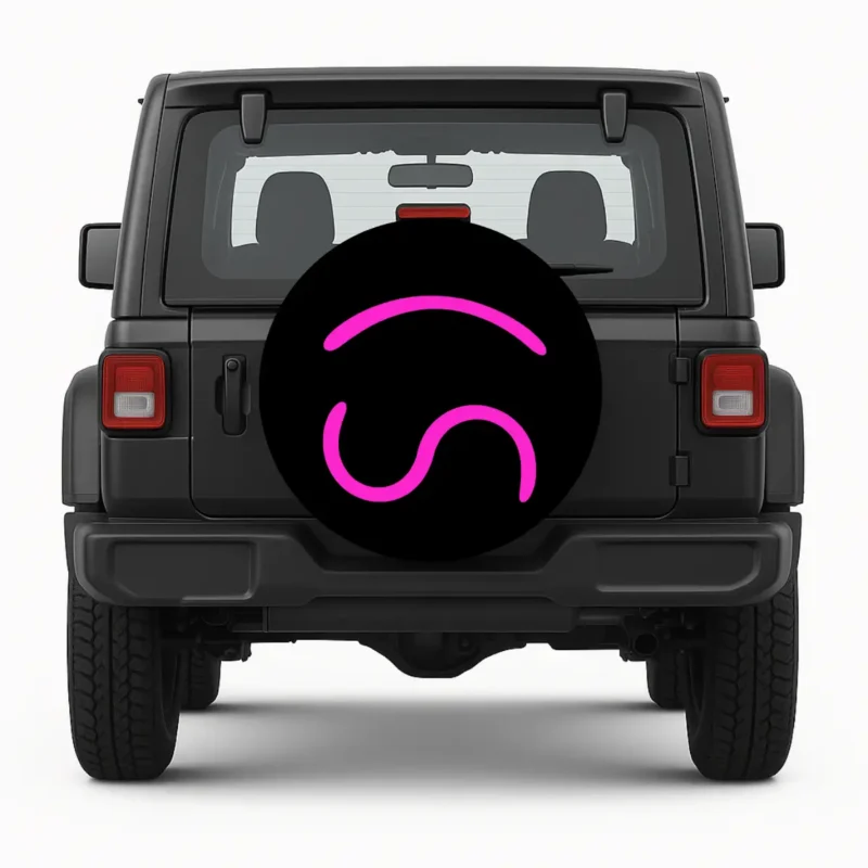 Lazy S — custom spare tire cover by Wheel Shell