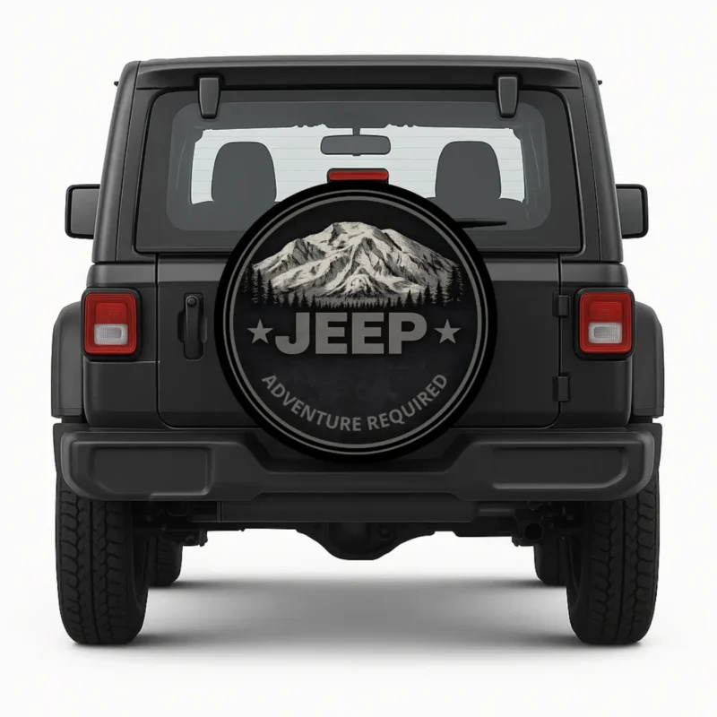 Jeep — housse de roue de secours personnalisée par Wheel Shell