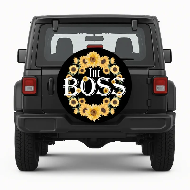 Boss — custom spare tire cover by Wheel Shell