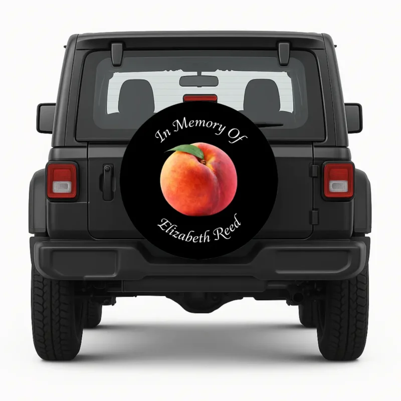 Elizabeth Reed — custom spare tire cover by Wheel Shell