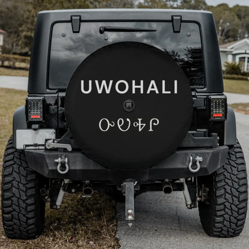 UWOHALI — custom spare tire cover by Wheel Shell