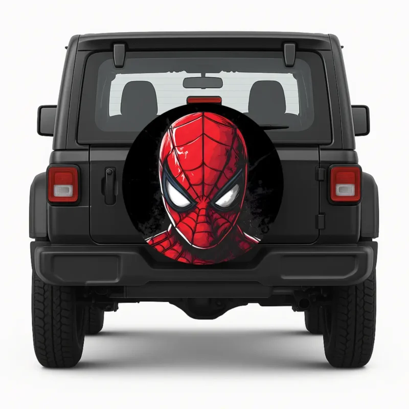 Spiderman spare tire cover (3)