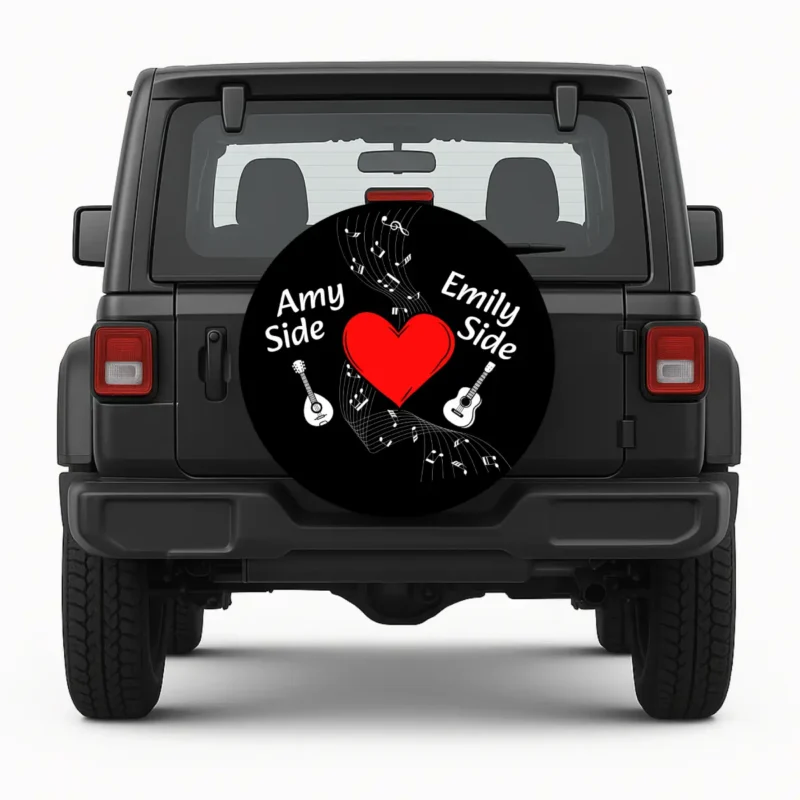 Housse de Roue de Secours Amy & Emily