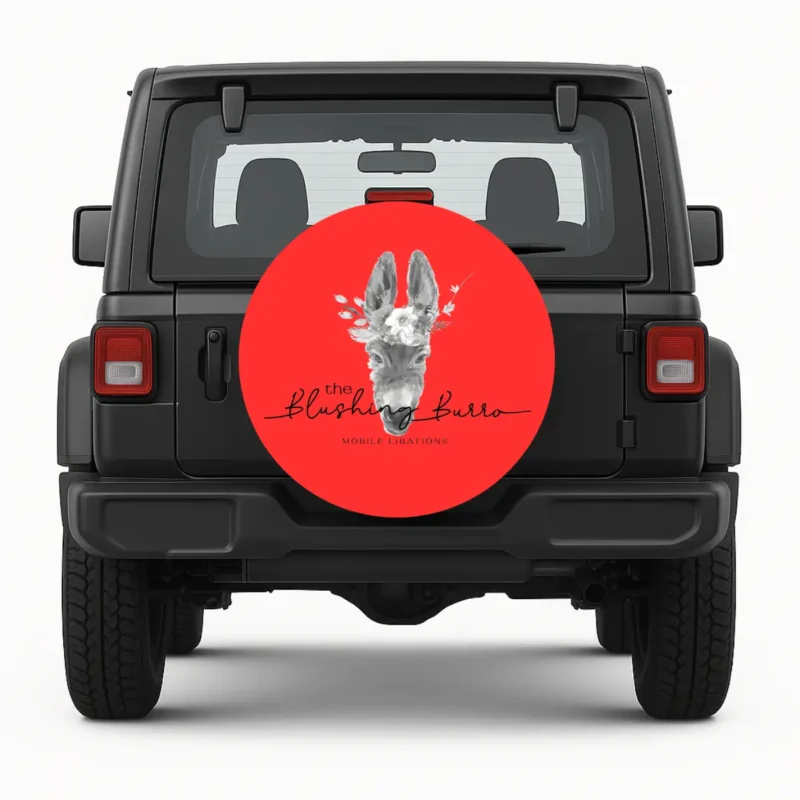 The Blushing Burro Spare Tire Cover