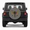 Golden Dragonfly Spare Tire Cover