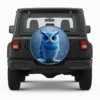 Blue Owl Spare Tire Cover