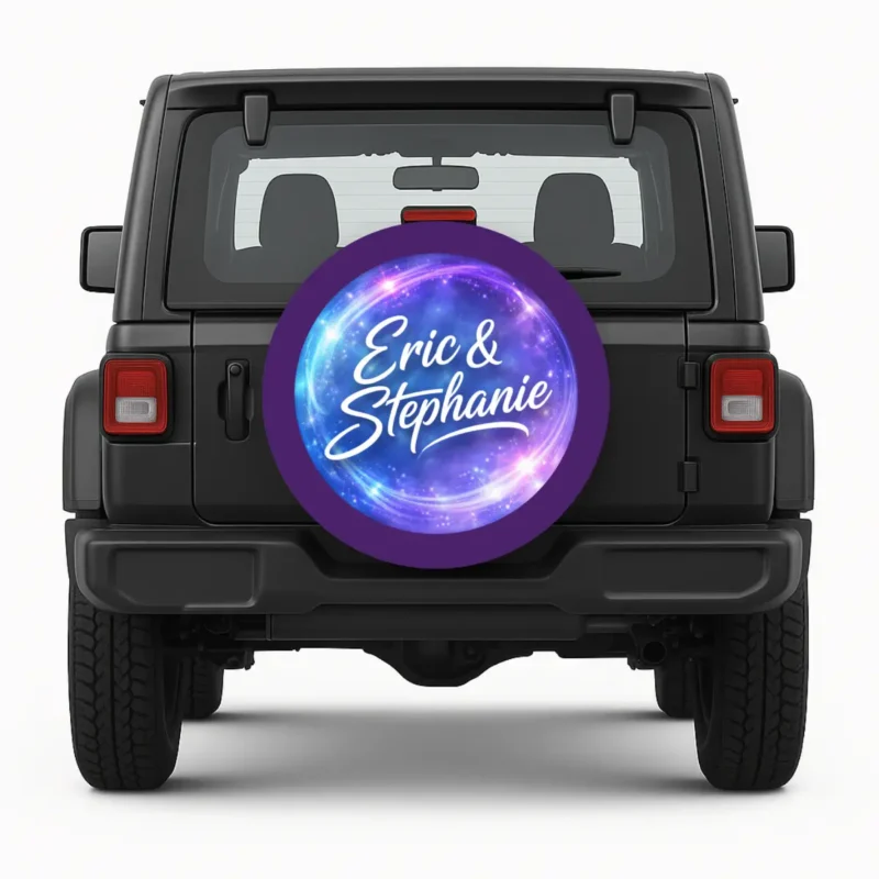 Eric & Stephanie Spare Tire Cover