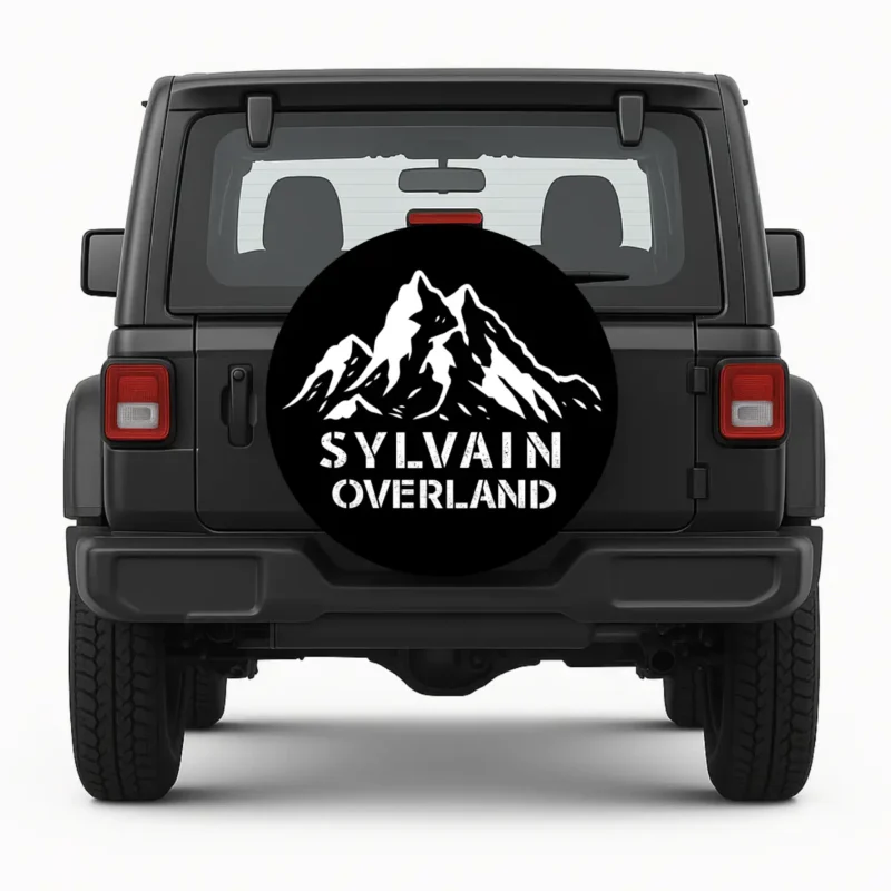Sylvain — custom spare tire cover by Wheel Shell