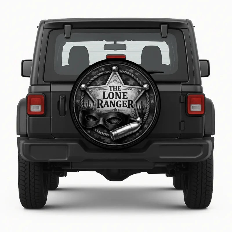 The Lone Ranger Spare Tire Cover