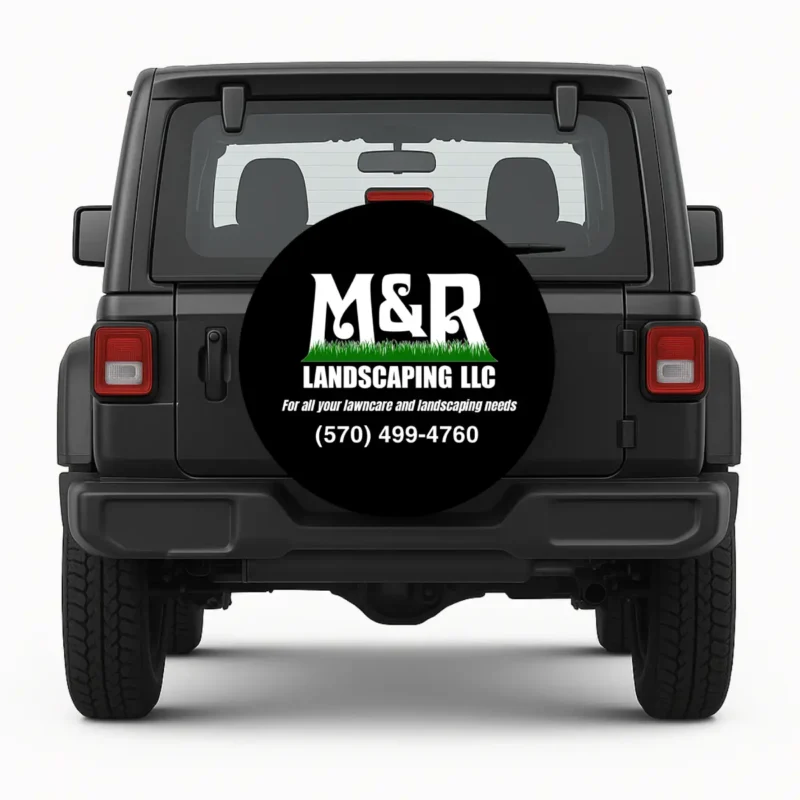 M & R Landscaping Spare Tire Cover