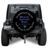 In Memory of Michael Anthony Romo Spare Tire Cover