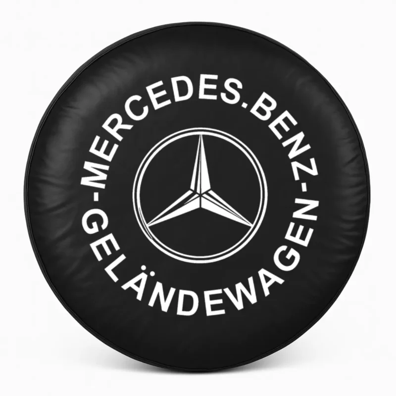 Mercedes G Wagon Spare Tire Cover – Gelandewagen Logo Design