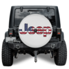 Jeep American Flag Spare Tire Cover