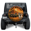 Jeep Wolves Spare Tire Cover