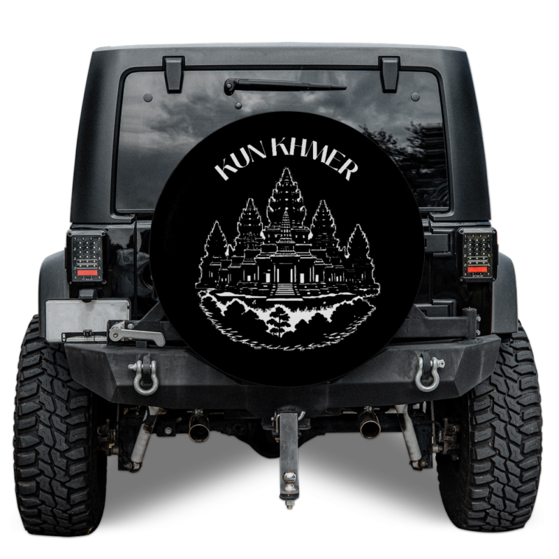 Kun Khmer — custom spare tire cover by Wheel Shell