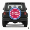 Detroit Pistons Reserveradabdeckung