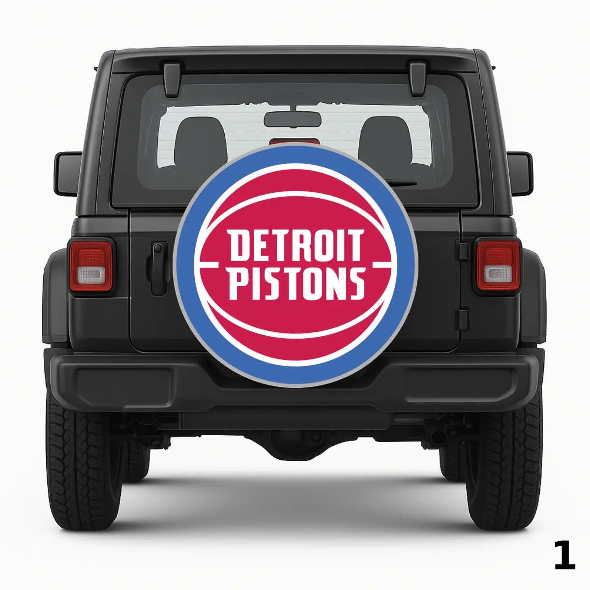 Detroit Pistons Reserveradabdeckung
