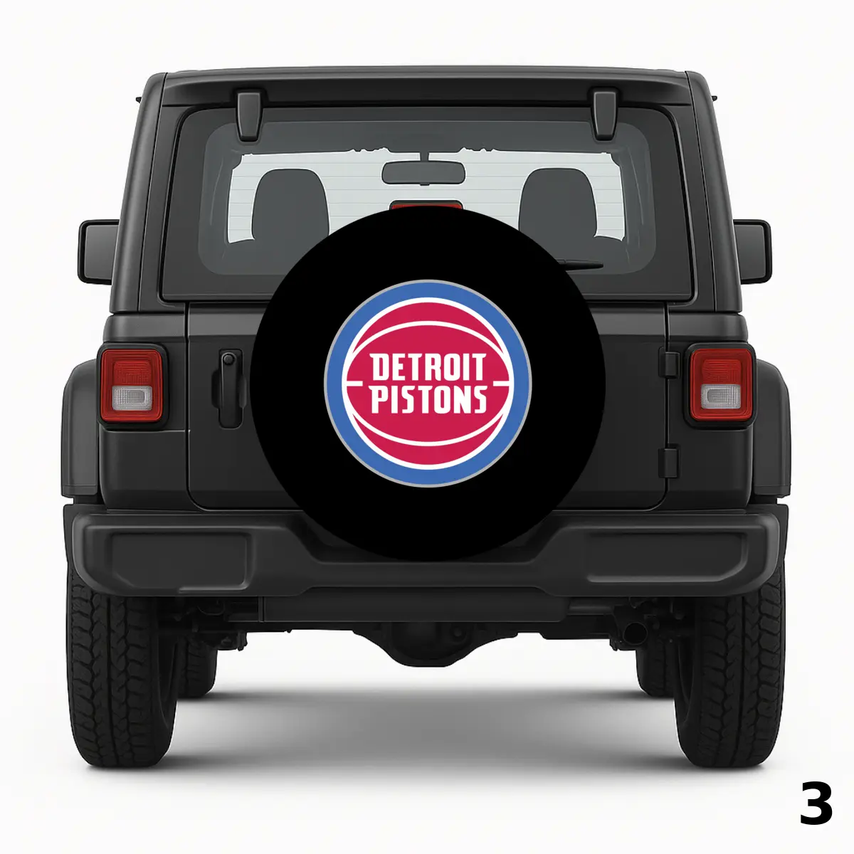 Detroit Pistons Reserveradabdeckung