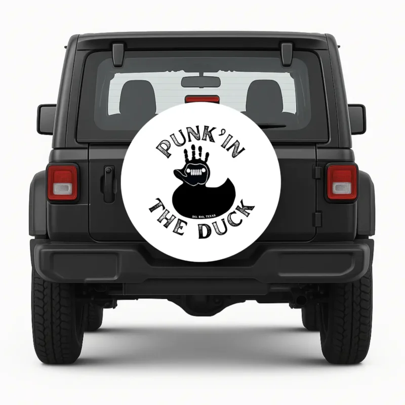 PUNK'in — custom spare tire cover by Wheel Shell