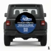 =49th Enterprises Trailer Rental Spare Tire Cover