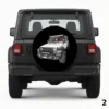 =Arkansas Melanin Jeepers Spare Tire Cover