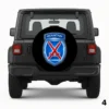 =Army Unit Patch Spare Tire Cover