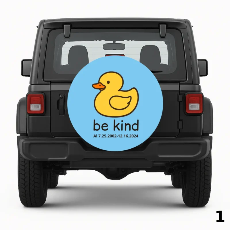 =Be Kind Spare Tire Cover