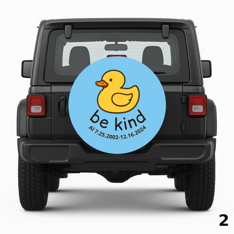 =Be Kind Spare Tire Cover