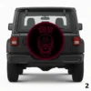 =Biohazard Skull Spare Tire Cover