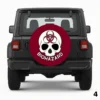 =Biohazard Skull Spare Tire Cover