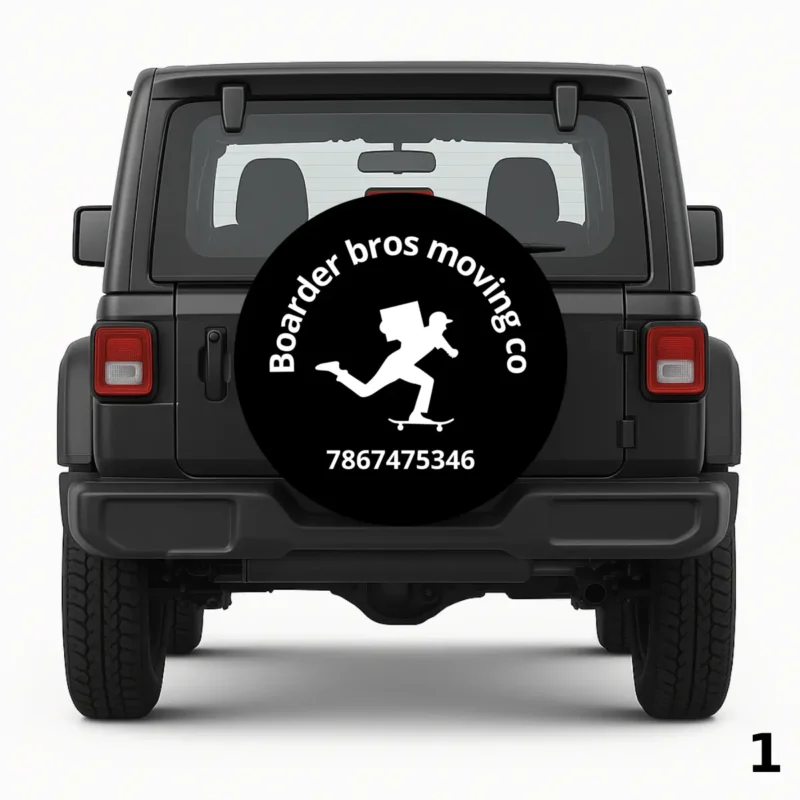 =Boarder Bros Moving Co Spare Tire Cover