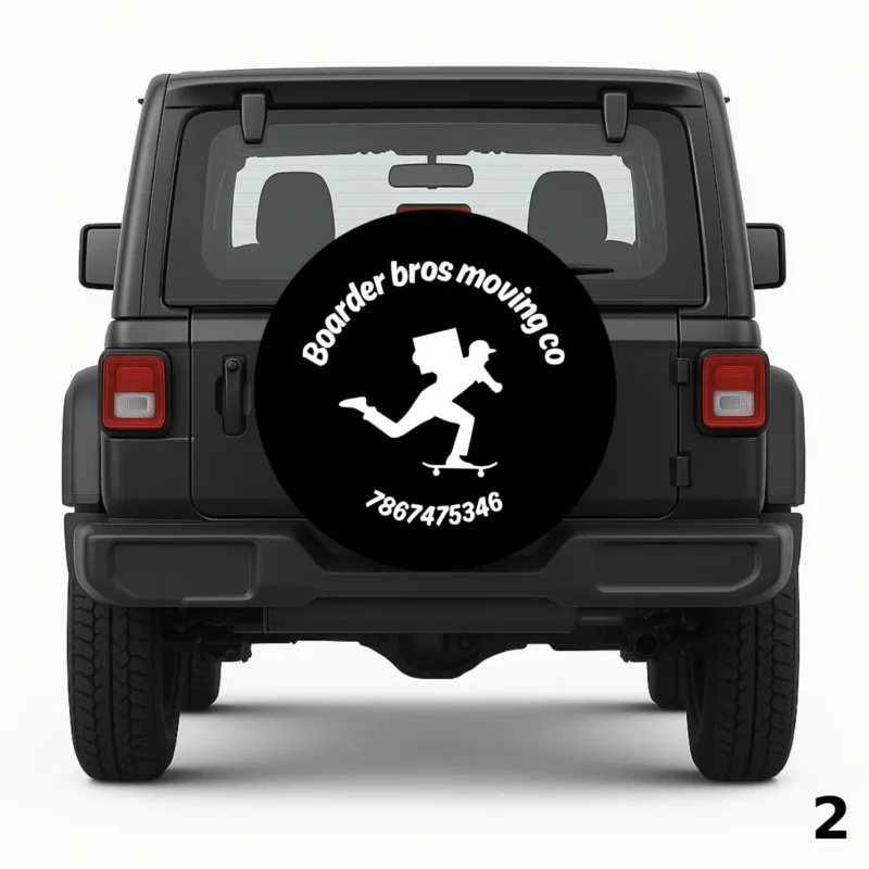 =Boarder Bros Moving Co Spare Tire Cover