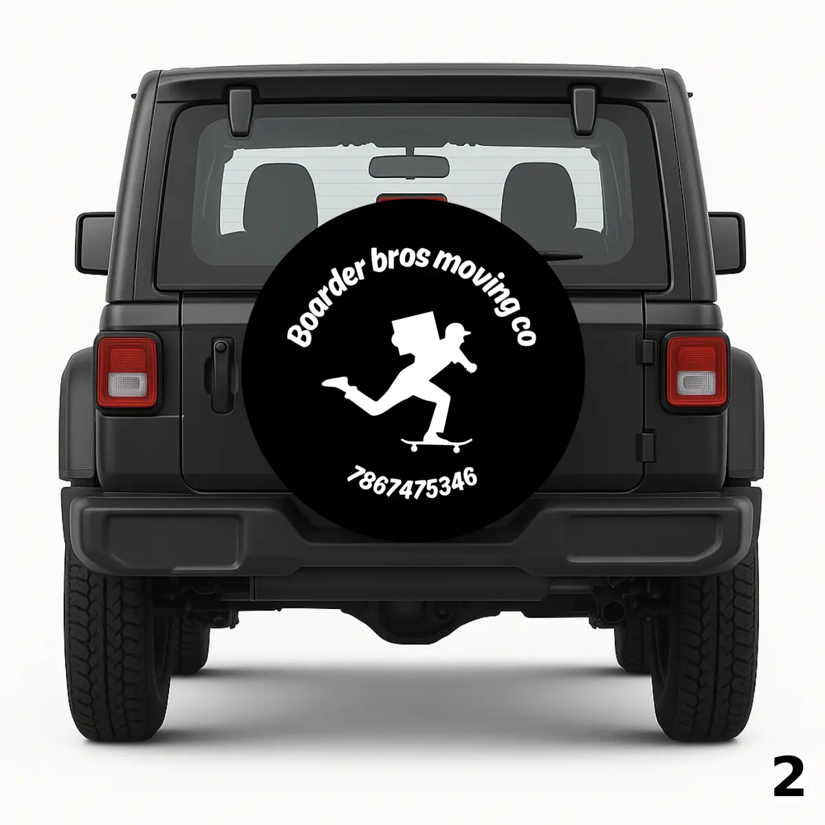 =Boarder Bros Moving Co Spare Tire Cover