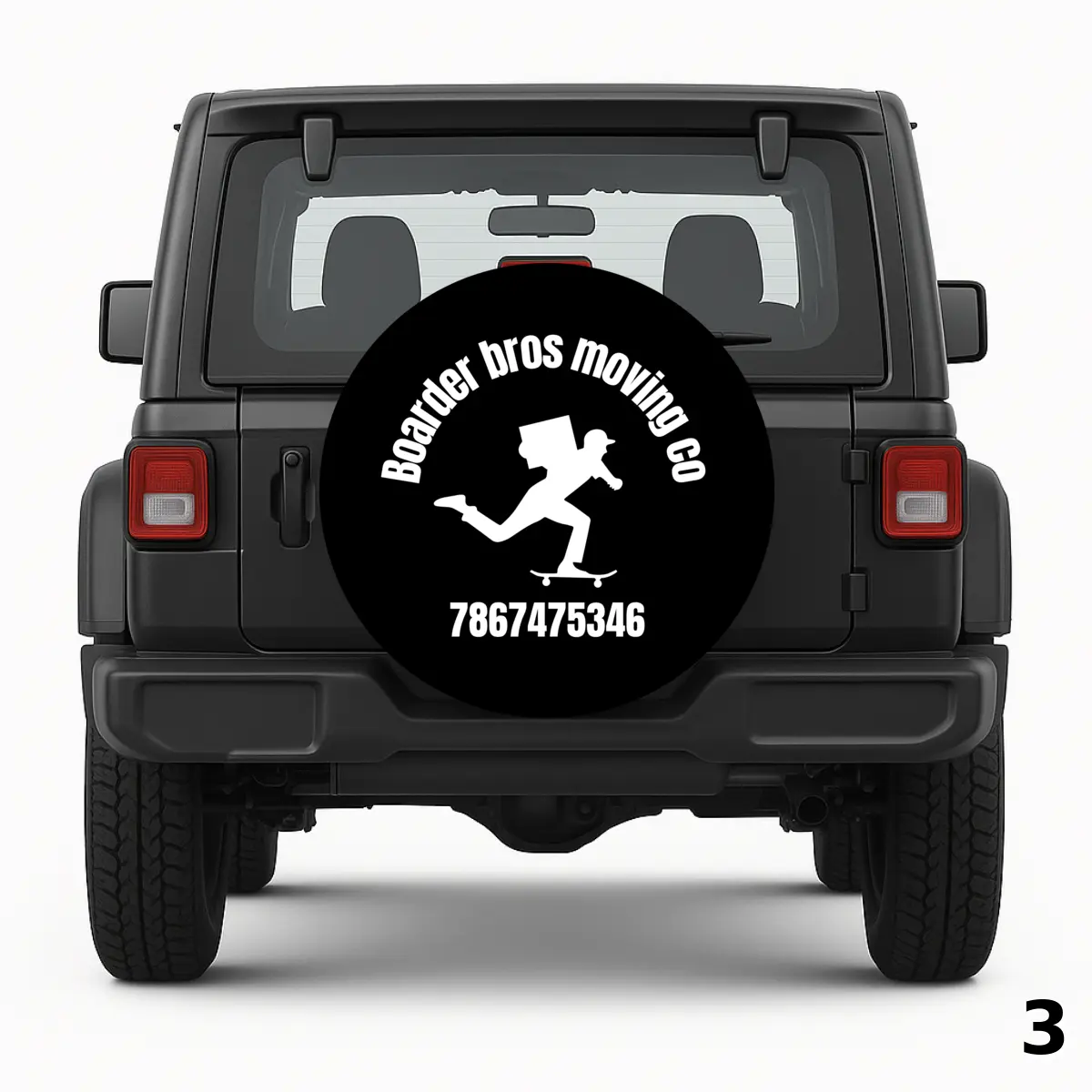 =Boarder Bros Moving Co Spare Tire Cover