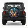 =Cecil the Lion and Harambe the Gorilla Spare Tire Cover