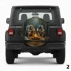 =Cecil the Lion and Harambe the Gorilla Spare Tire Cover