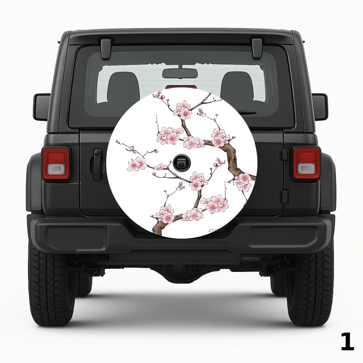 =Cherry blossoms Spare Tire Cover