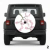 =Cherry blossoms Spare Tire Cover