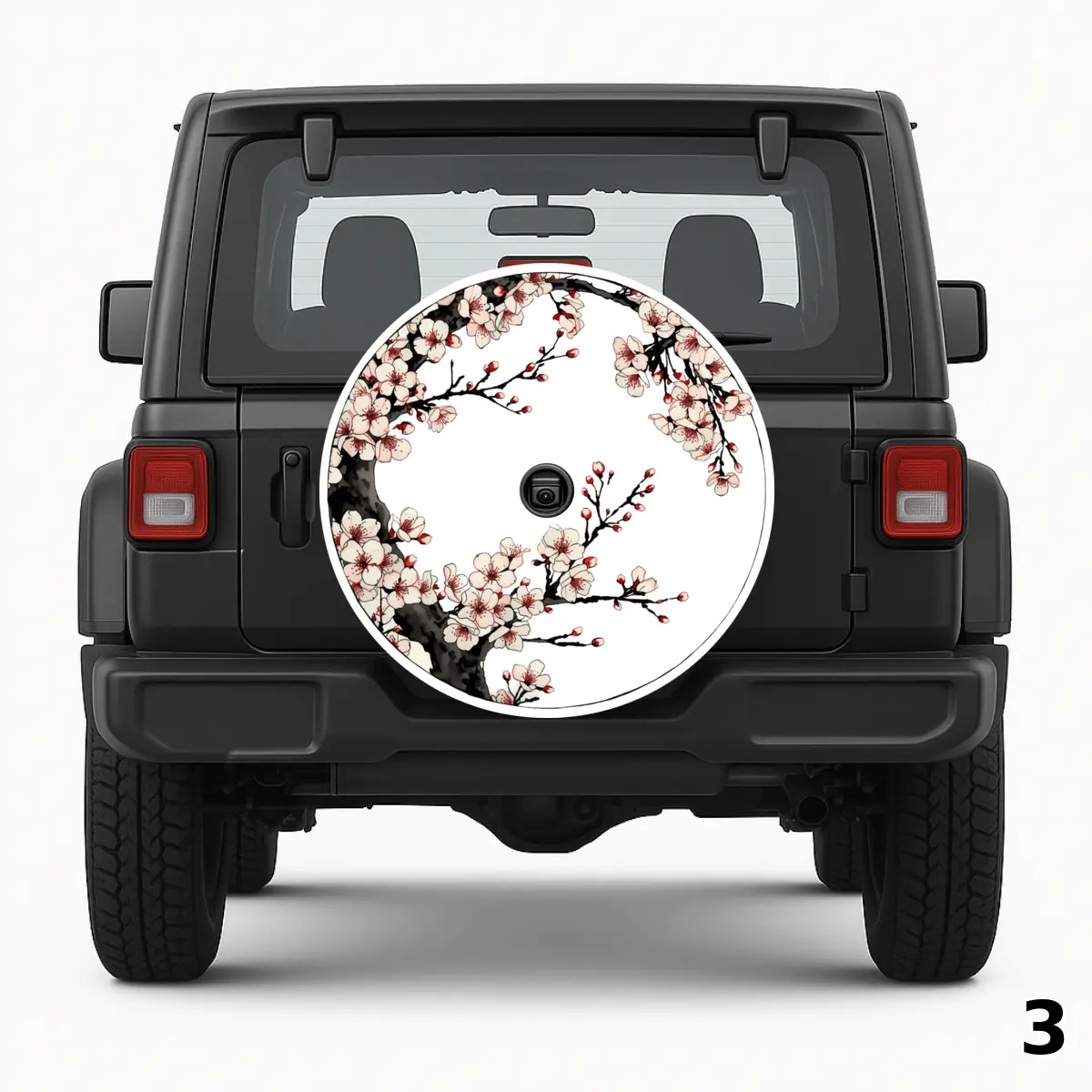 =Cherry blossoms Spare Tire Cover