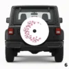 =Cherry blossoms Spare Tire Cover