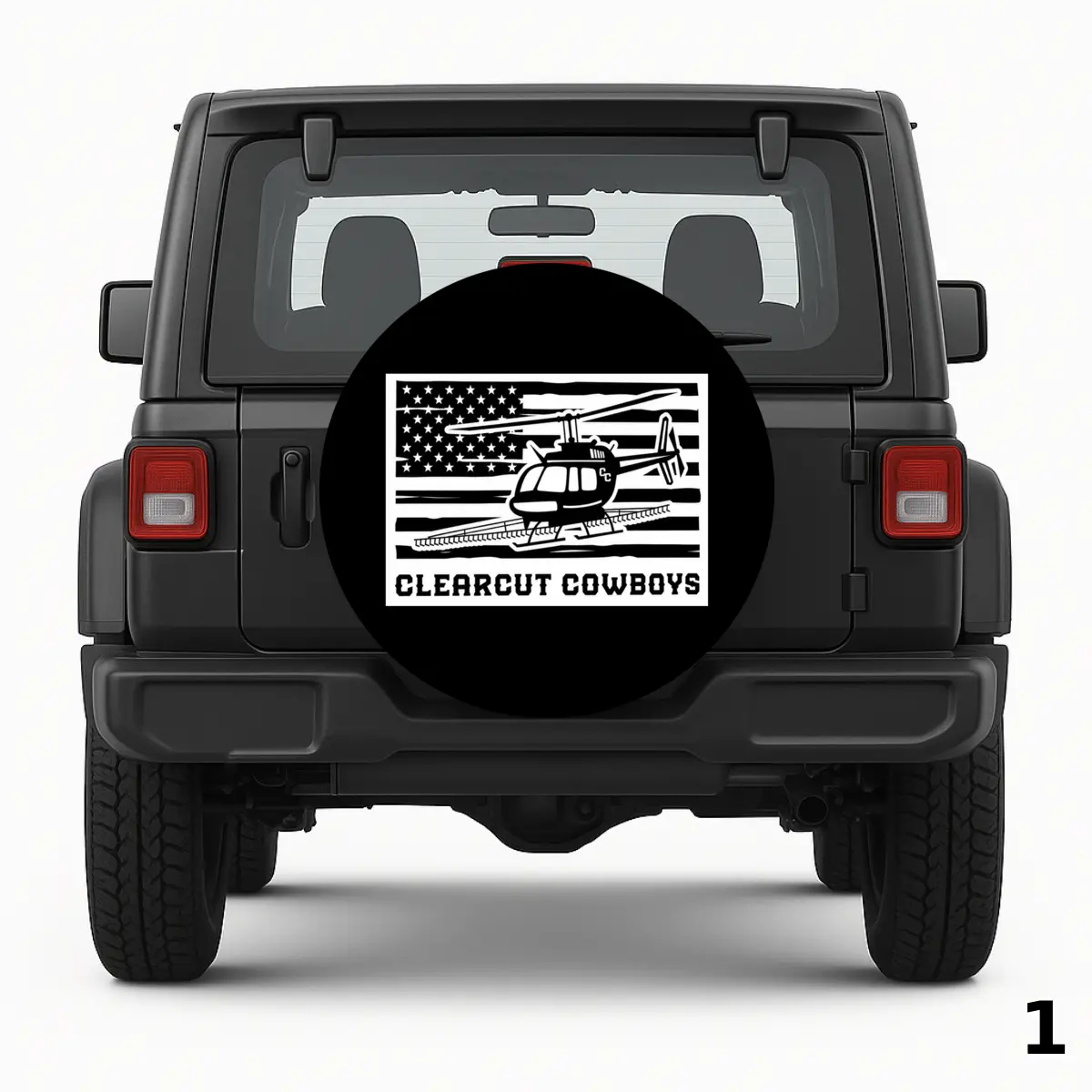 =Clearcut Cowboys Spare Tire Cover