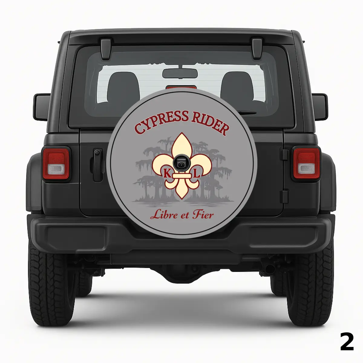 =Cypress Rider Spare Tire Cover