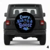 =Every Kick Is A Boost Spare Tire Cover