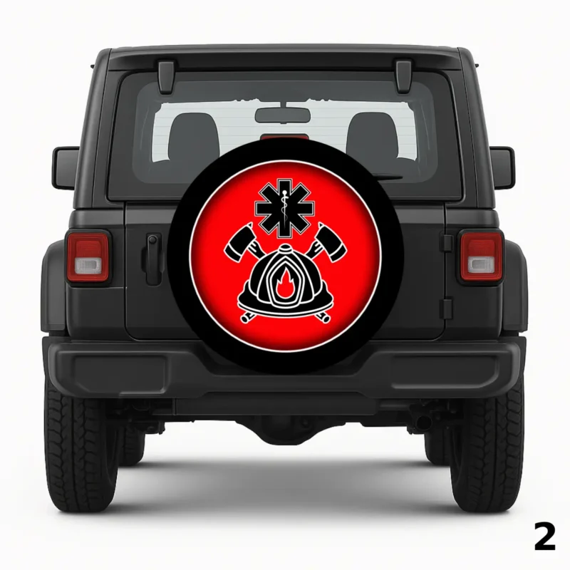 =Fire EMS Spare Tire Cover