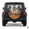 =Fluffy Trio Spare Tire Cover