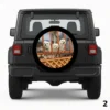 =Fluffy Trio Spare Tire Cover